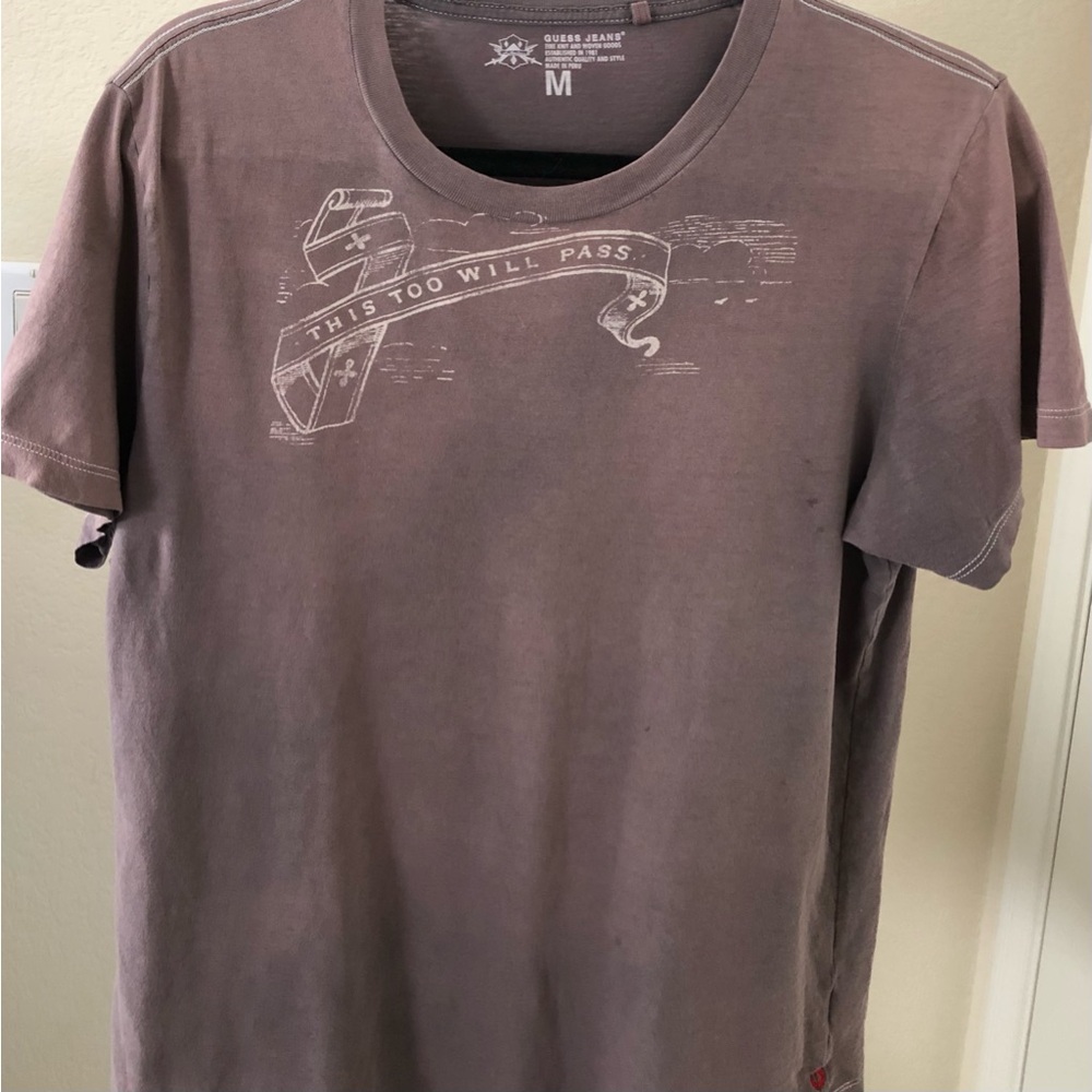 Guess Women’s Taupe Graphic Tee